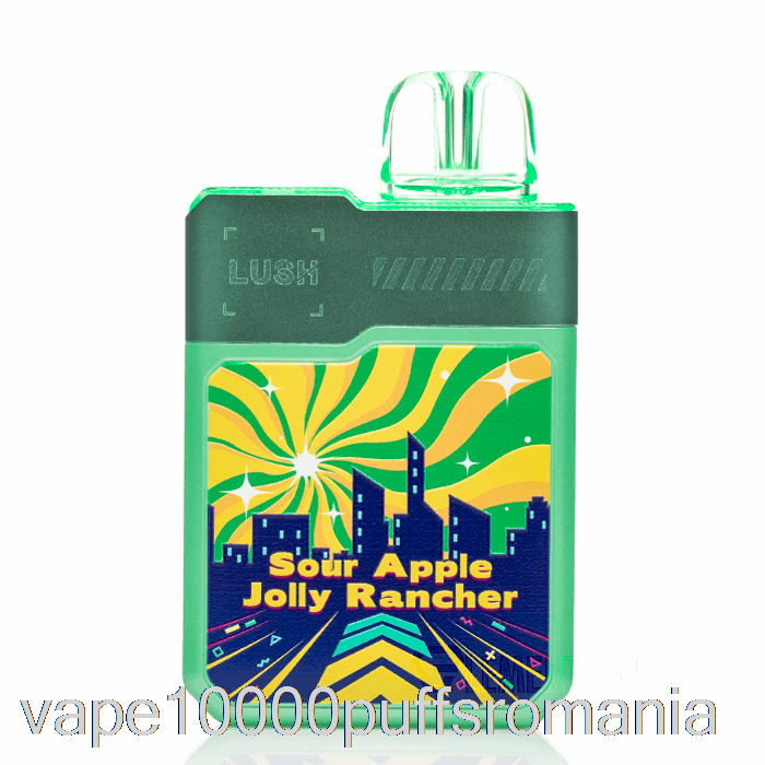 Vape Romania Digiflavor X Geek Bar Luxuriant 20k De Unică Folosință Sour Apple Jolly Rancher